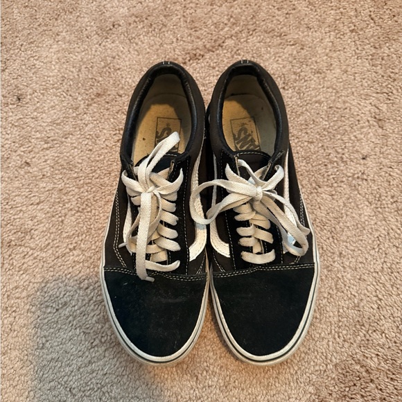 Vans Black and White Men's Sneakers - Picture 3 of 7